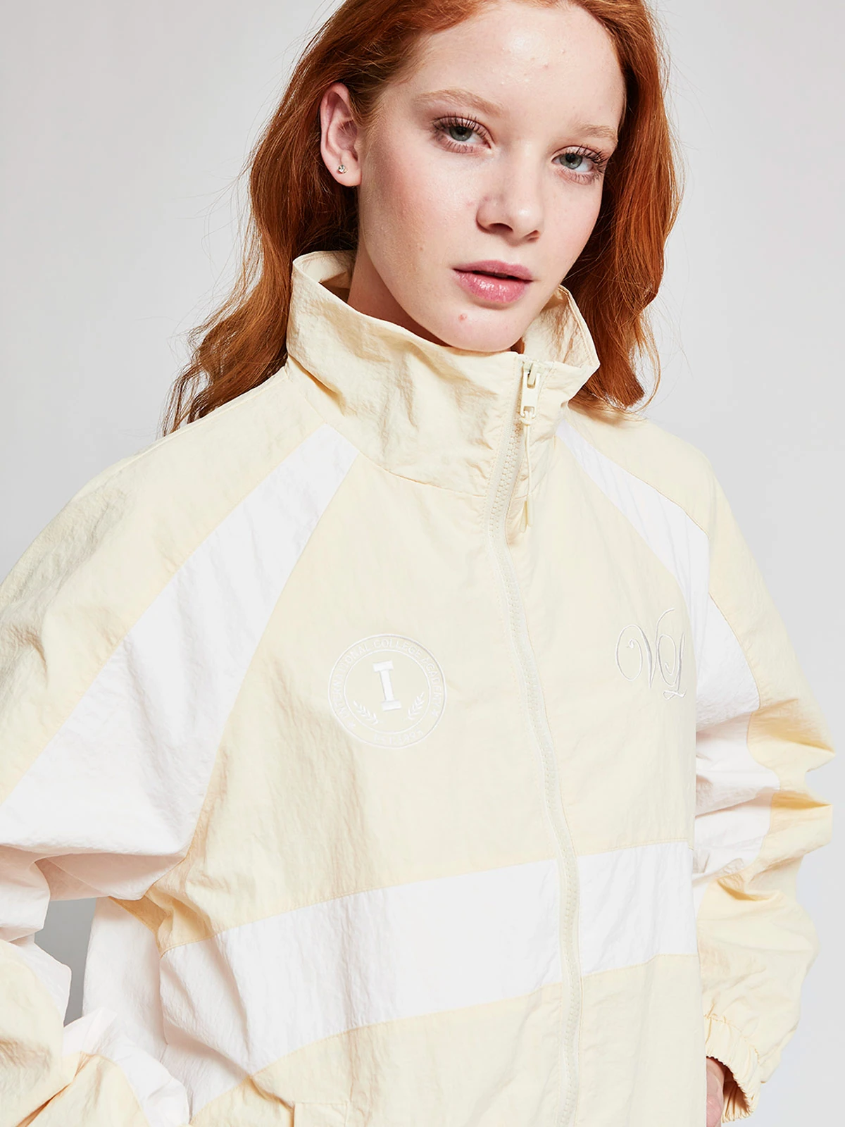 CHAQUETA MUJER INDEX CORTAVIENTO BORDADO - 4