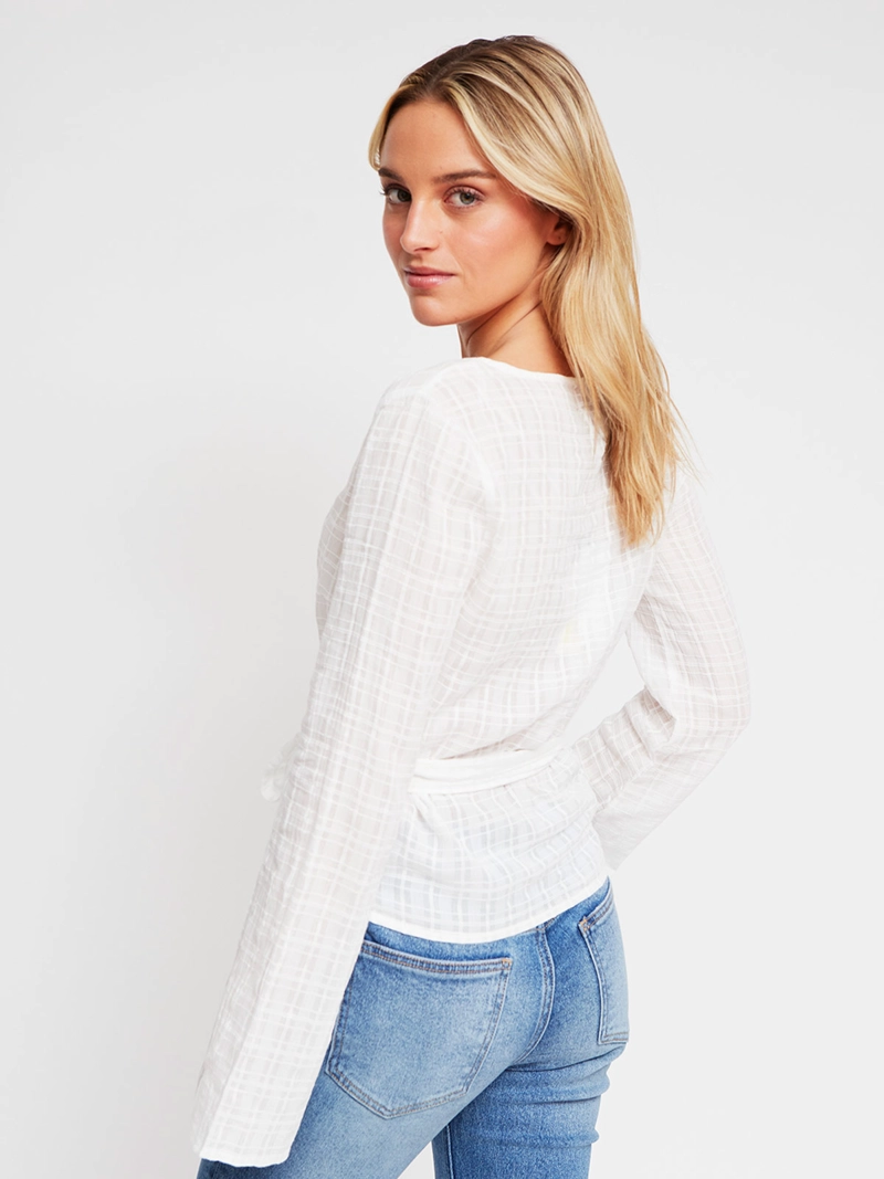 BLUSA MUJER INDEX ALGODÓN MANGA LARGA - 2