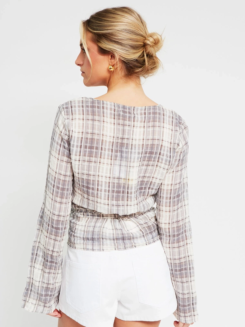 BLUSA MUJER INDEX ALGODÓN MANGA LARGA - 2
