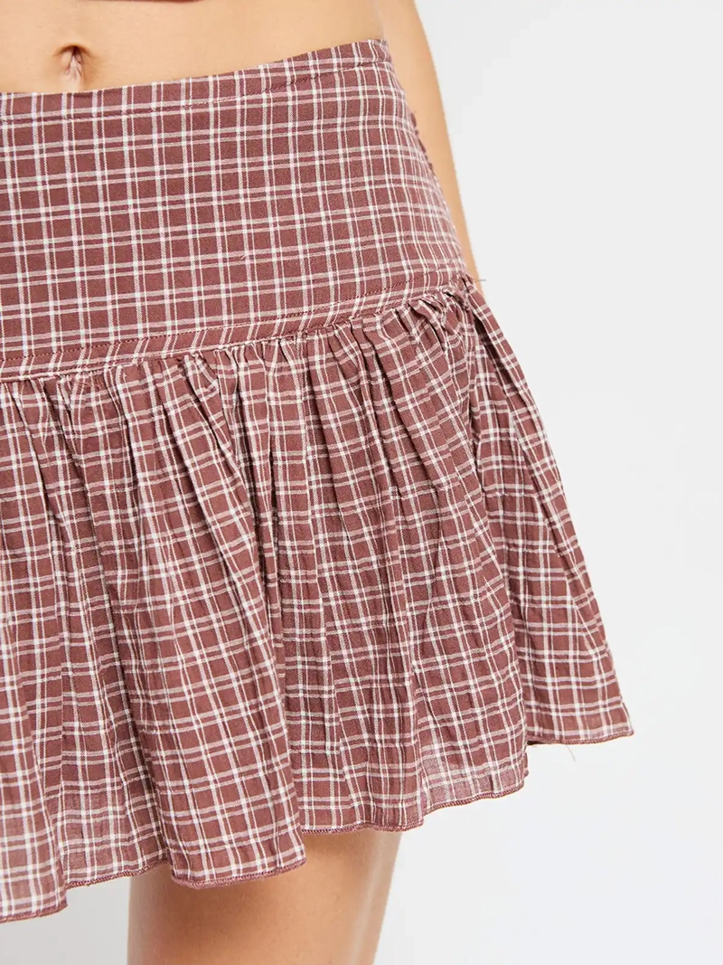 FALDA MUJER INDEX ALGODÓN CORTA PRINT - 4