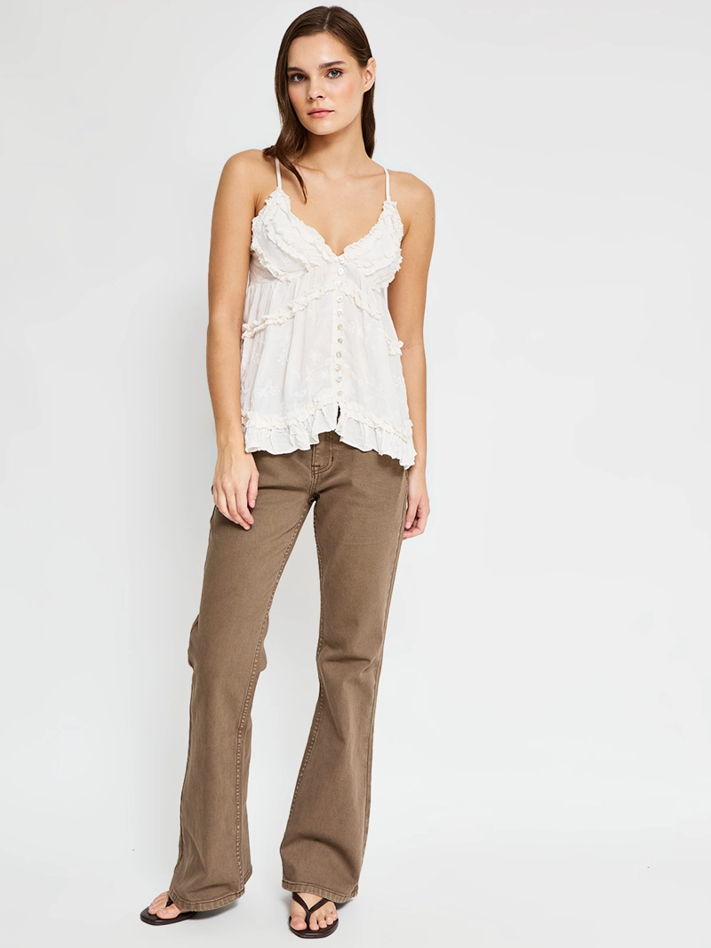 BLUSA MUJER INDEX ALGODÓN SIN MANGAS - 4