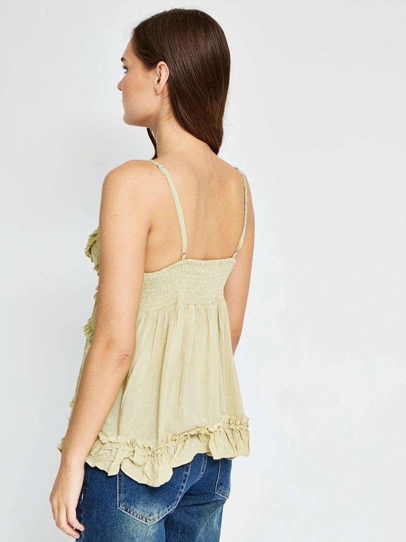 BLUSA MUJER INDEX ALGODÓN SIN MANGAS - 2