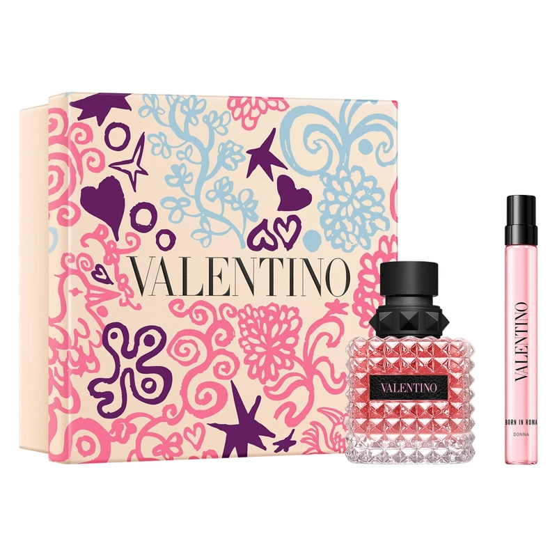 SET PERFUME MUJER VALENTINO BORN IN ROMA DONNA 50ML+10ML - 2