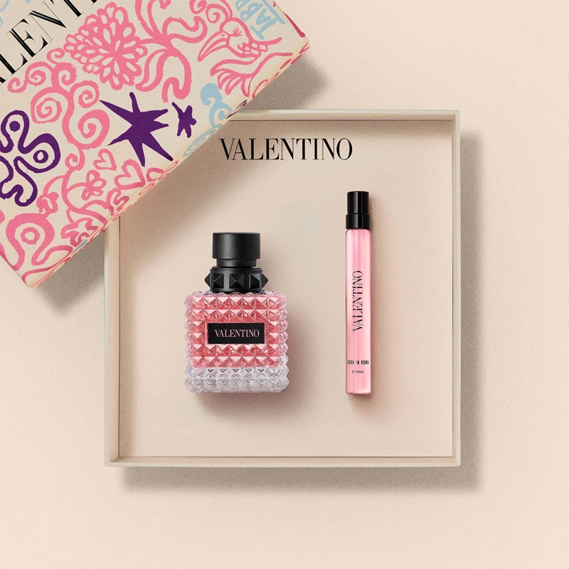 SET PERFUME MUJER VALENTINO BORN IN ROMA DONNA 50ML+10ML - 3