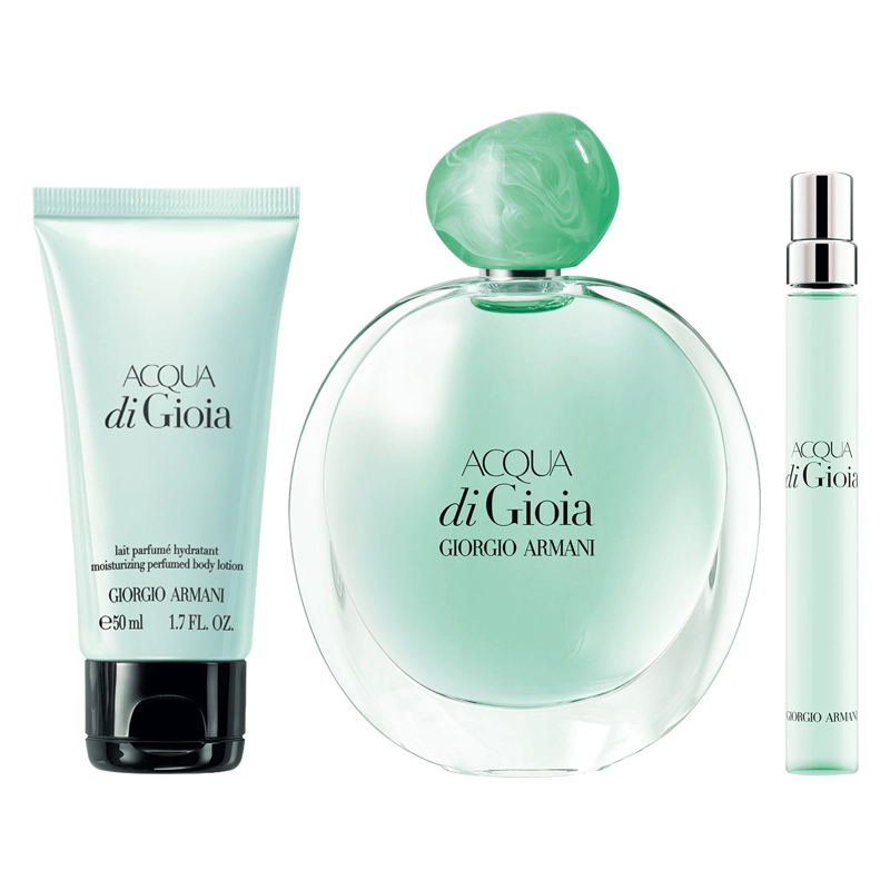 SET PERFUME MUJER GIORGIO ARMANI AQUA DI GIOIA EDP 100ML+10ML+50ML - 1