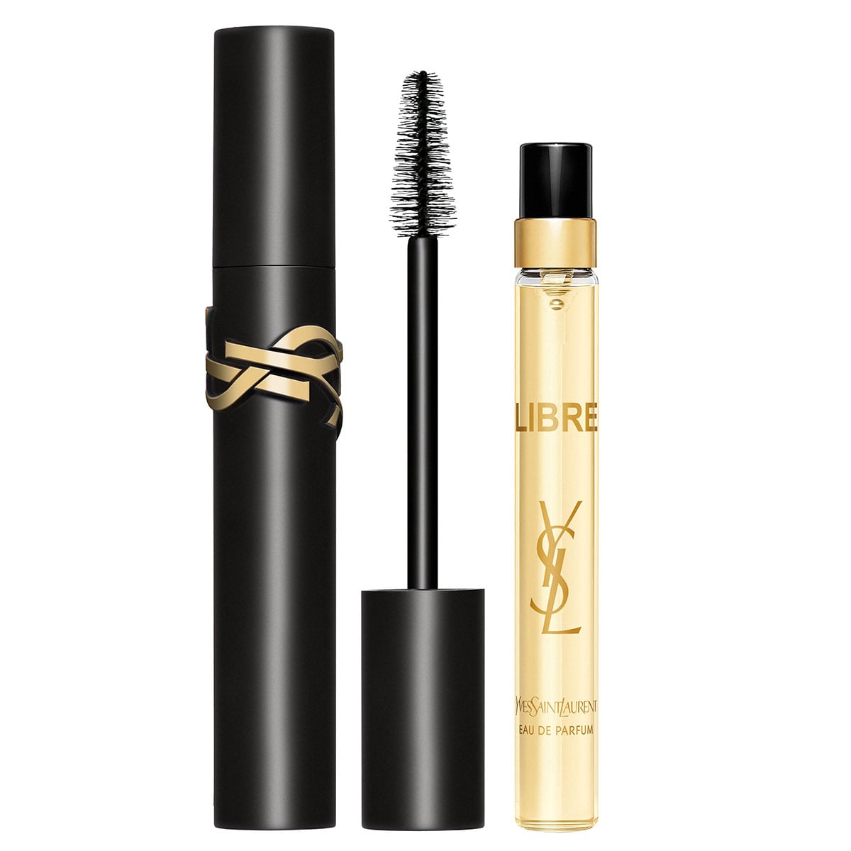 SET MÁSCARA DE PESTAÑAS YVES SAINT LAURENT LASH CLASH + LIBRE EDP 10ML - 1