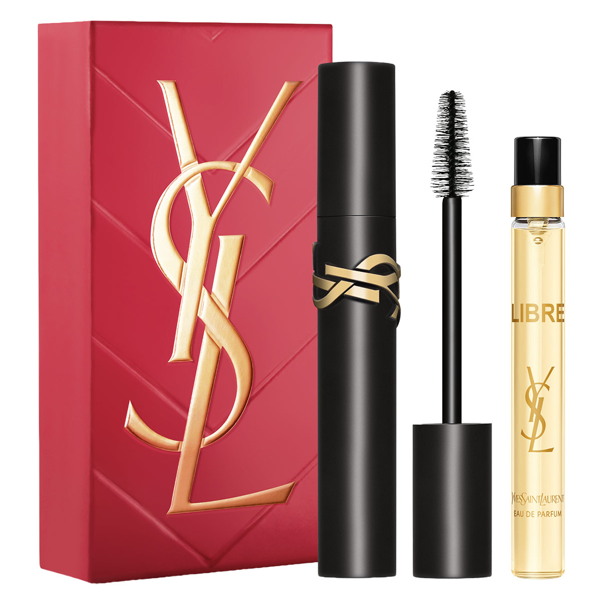 SET MÁSCARA DE PESTAÑAS YVES SAINT LAURENT LASH CLASH + LIBRE EDP 10ML - 2