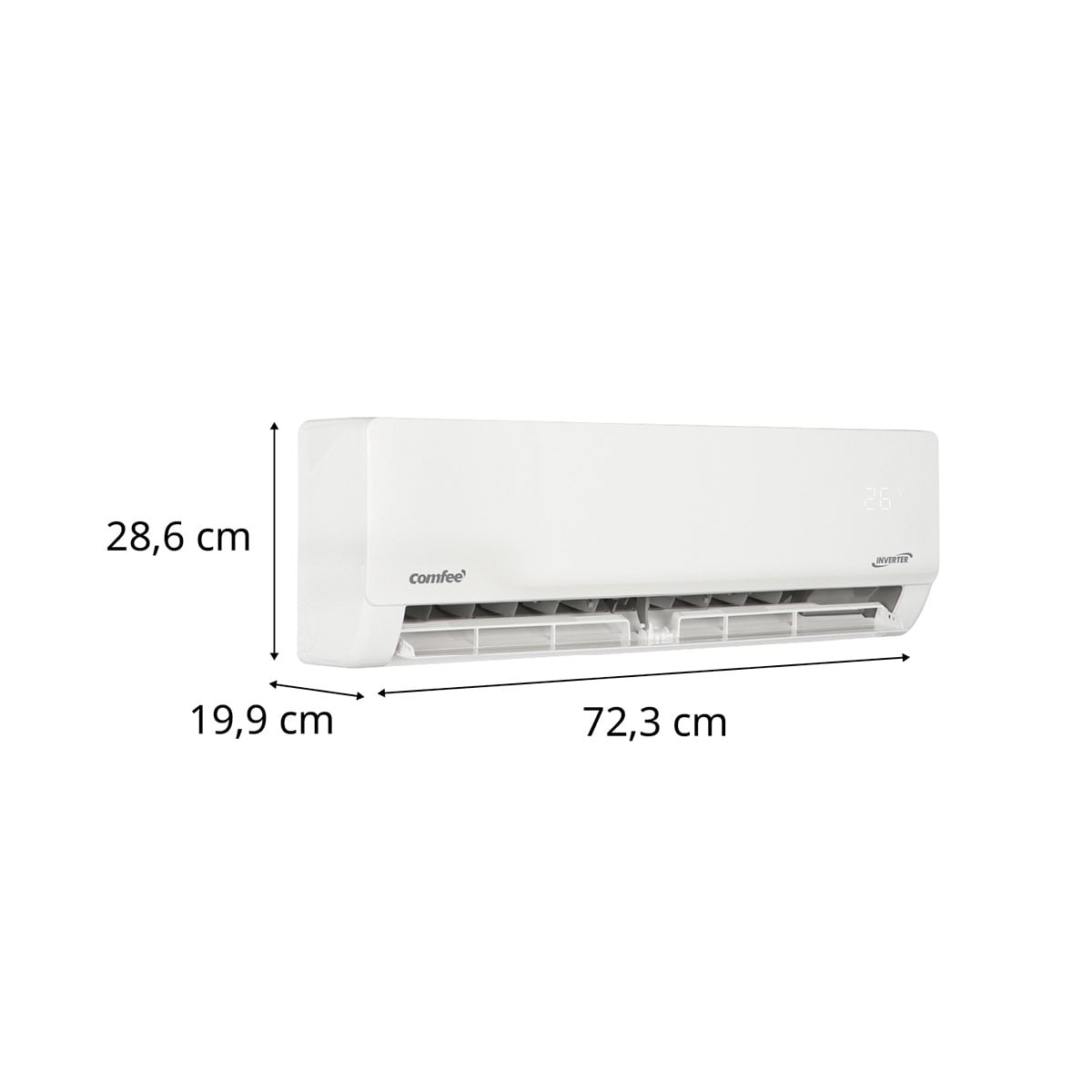 AIRE ACONDICIONADO SPLIT MIDEA INVERTER COMFEE 12000 BTU - 6