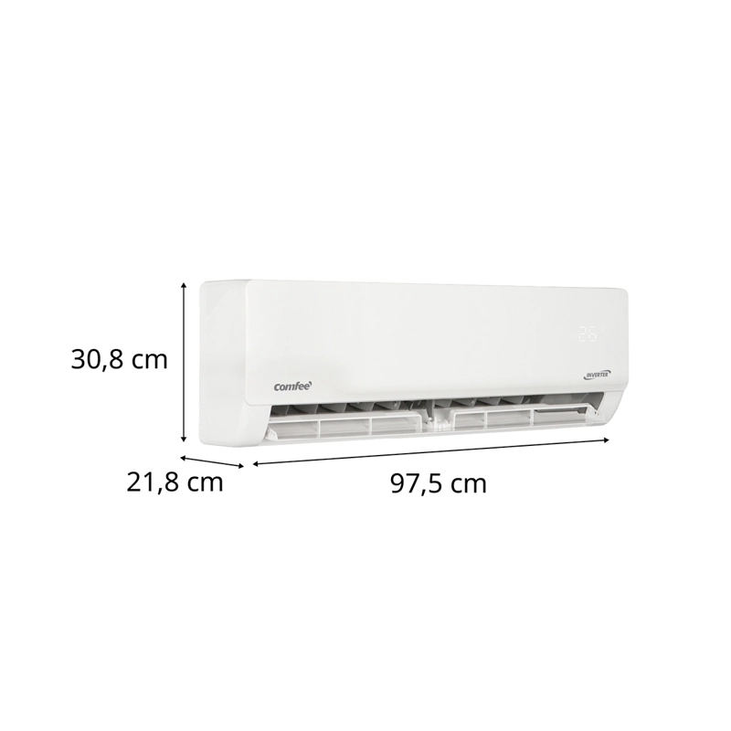 AIRE ACONDICIONADO SPLIT MIDEA INVERTER COMFEE 18000 BTU - 6