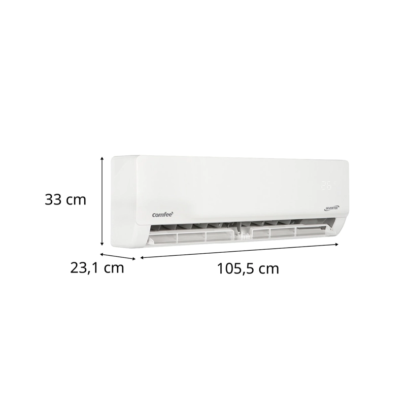AIRE ACONDICIONADO SPLIT MIDEA INVERTER COMFEE 24000 BTU - 6