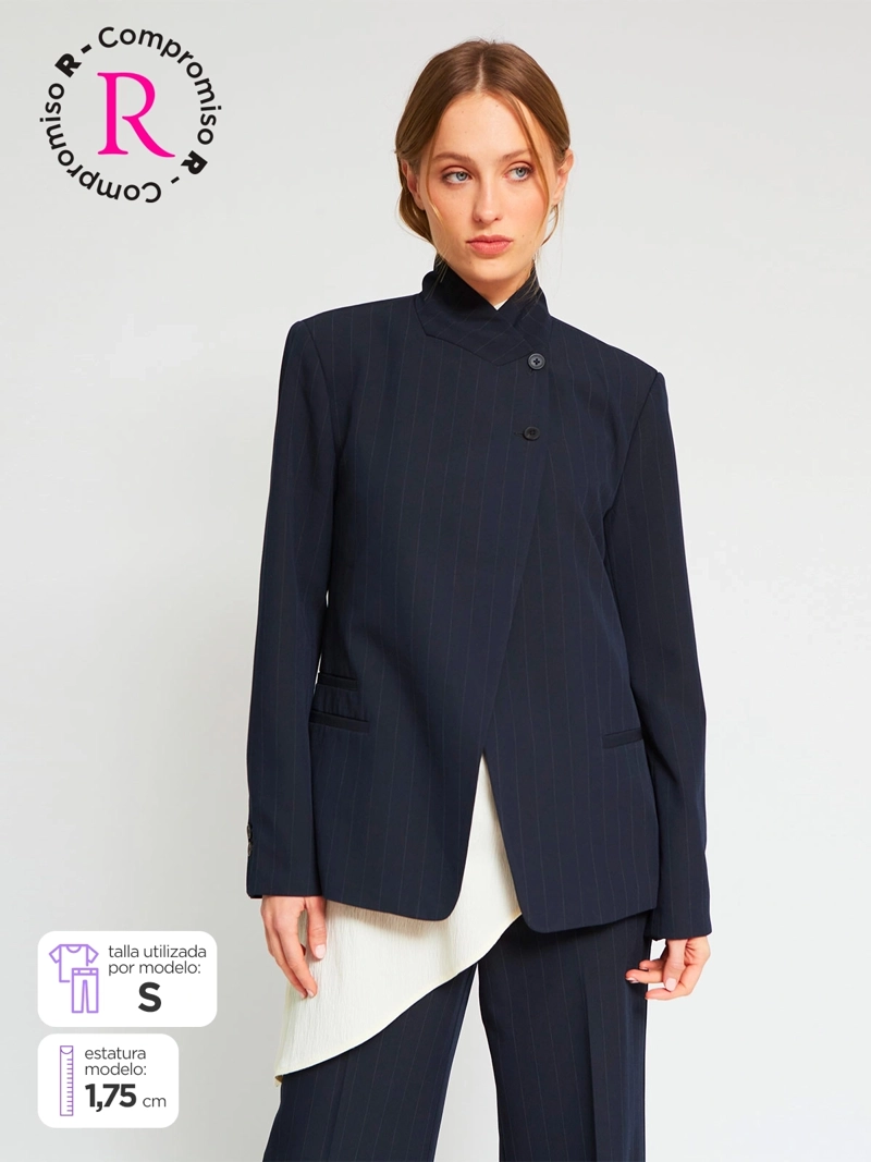BLAZER MUJER MARQUIS CUELLO MAO - 1