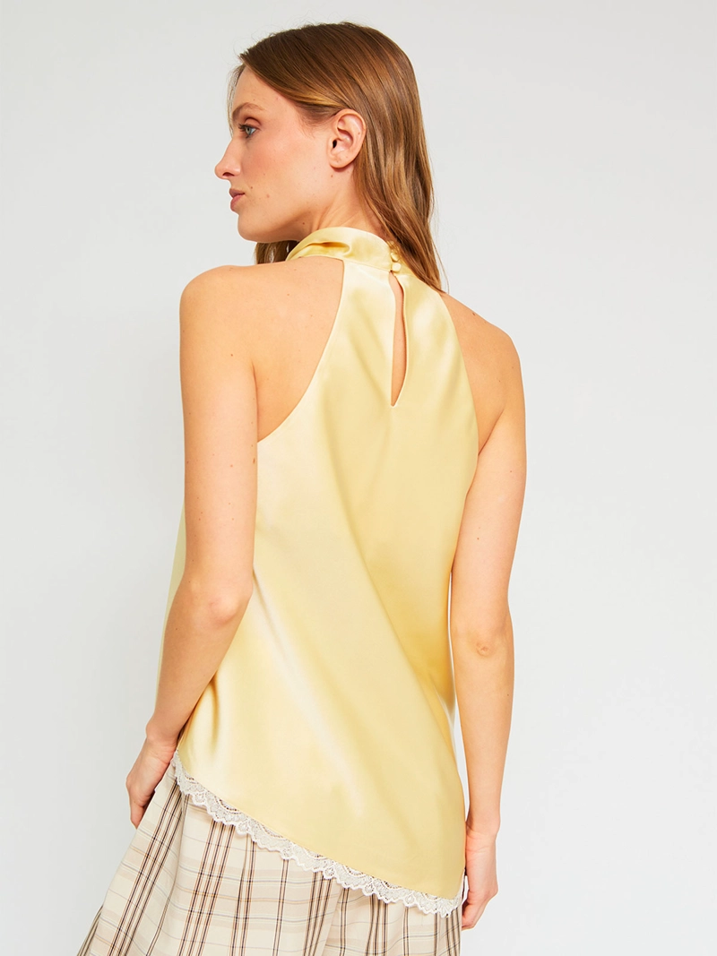 BLUSA MUJER MARQUIS SATÍN ENCAJE - 2
