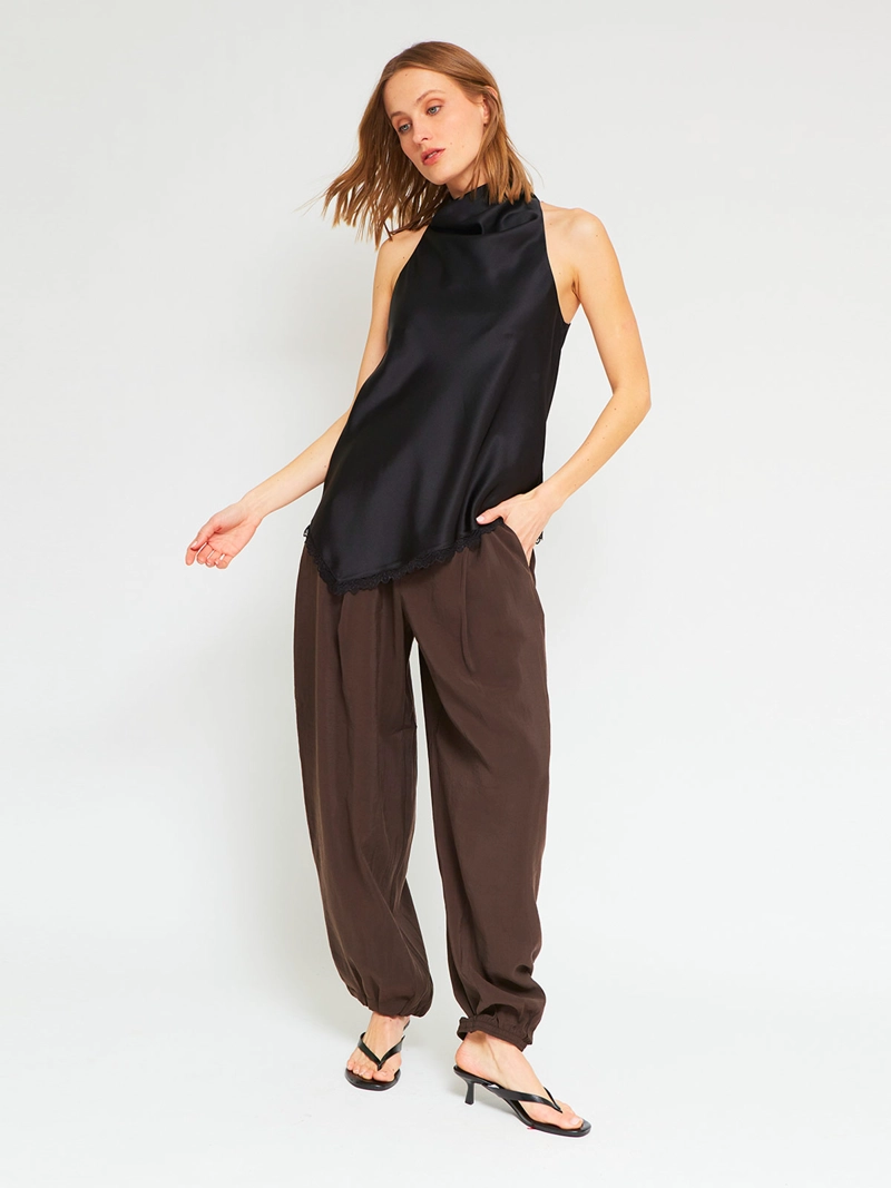 BLUSA MUJER MARQUIS SATÍN ENCAJE - 4