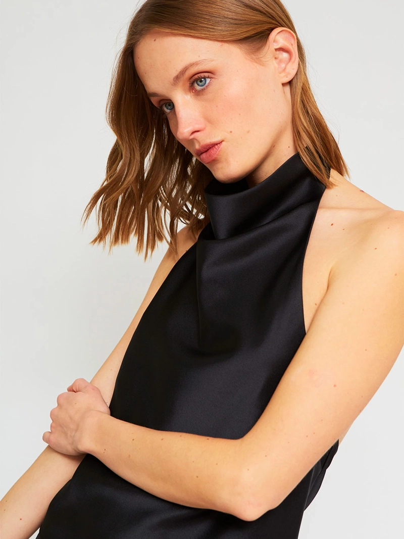 BLUSA MUJER MARQUIS SATÍN HALTER - 3