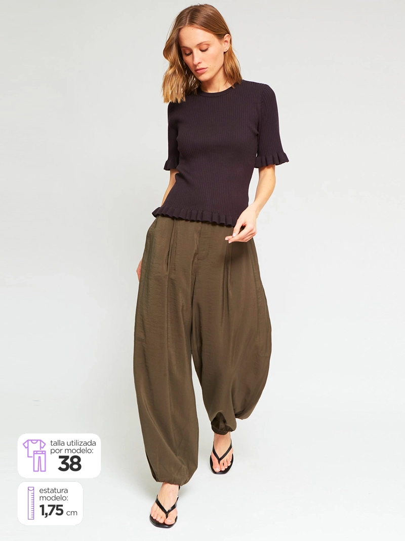 PANTALÓN MUJER MARQUIS BOMBACHO - 1