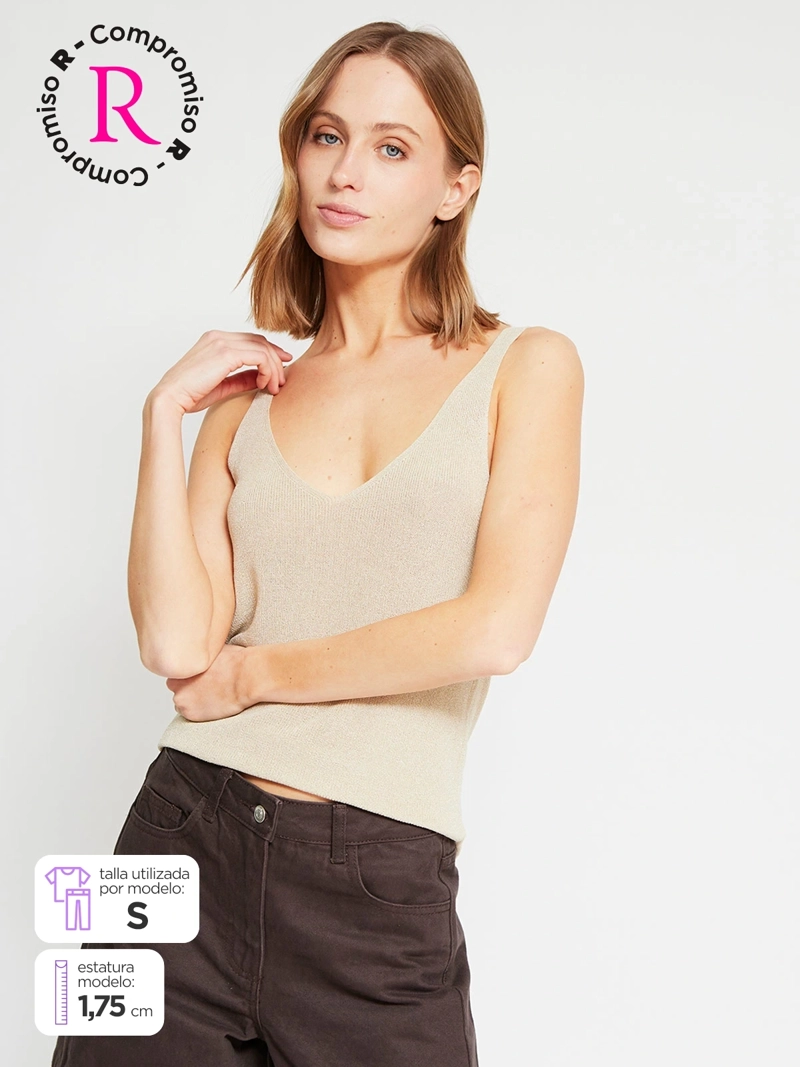 POLERA MUJER MARQUIS TIRITAS