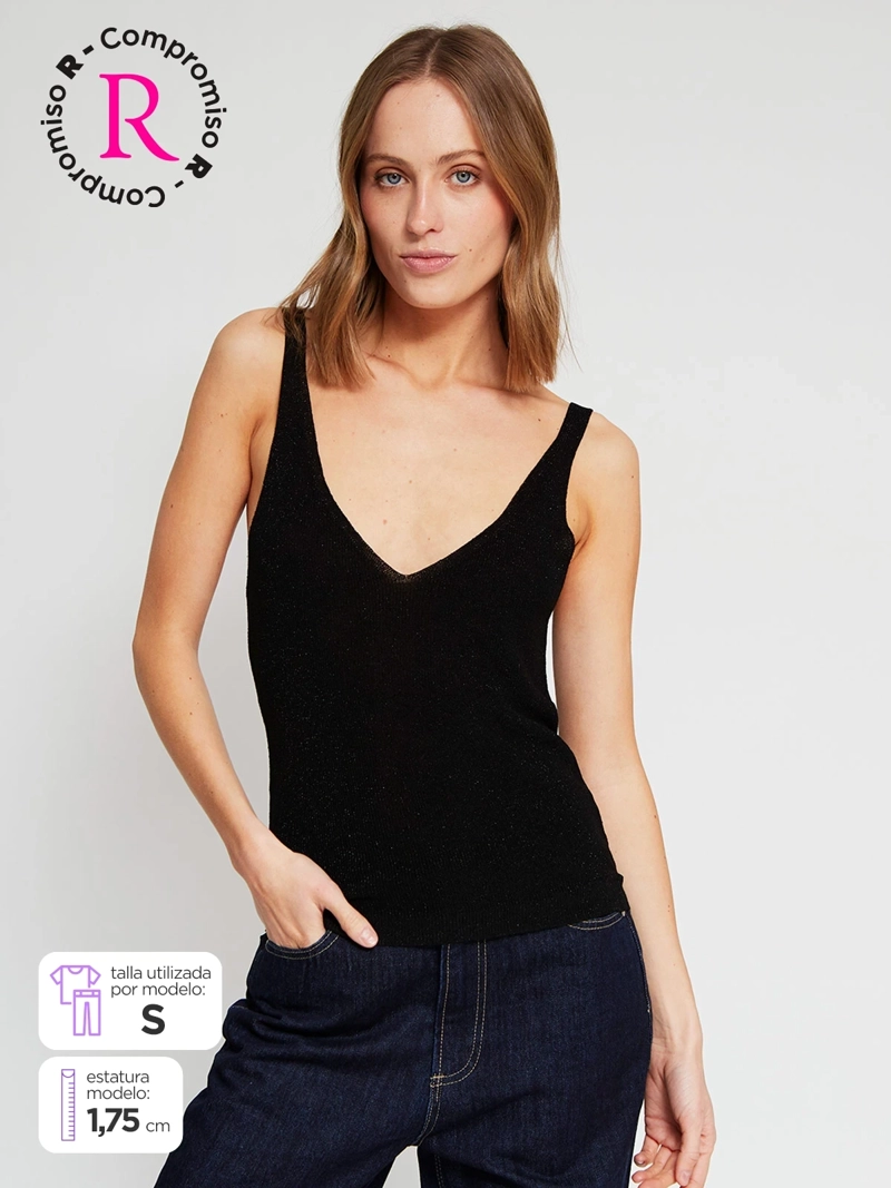POLERA MUJER MARQUIS TIRITAS