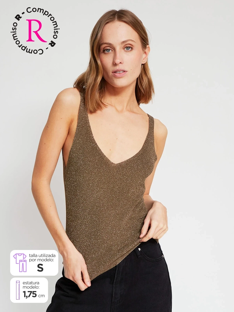 POLERA MUJER MARQUIS TIRITAS - 1