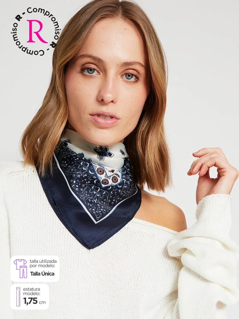 PAÑUELO MUJER MARQUIS ESTAMPADO