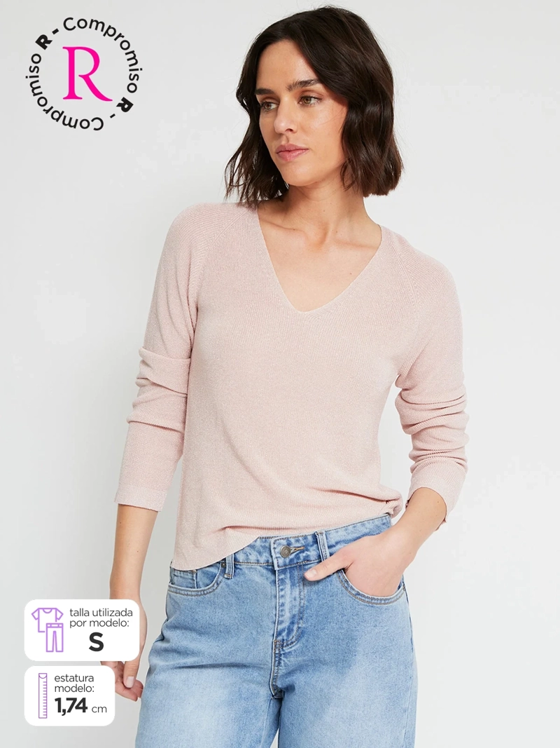 SWEATER MUJER MARQUIS BRILLO