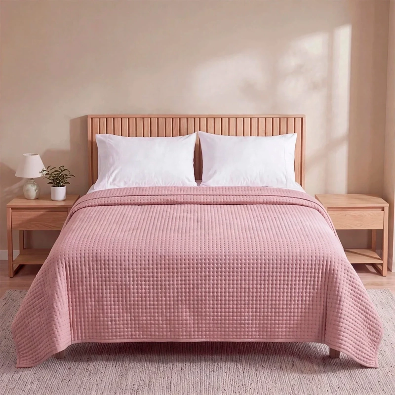 CUBRECAMA RIPLEY HOME PROMO KING ROSA