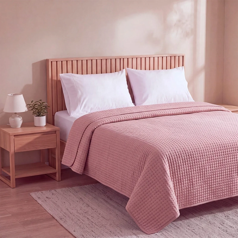CUBRECAMA RIPLEY HOME PROMO KING ROSA - 2