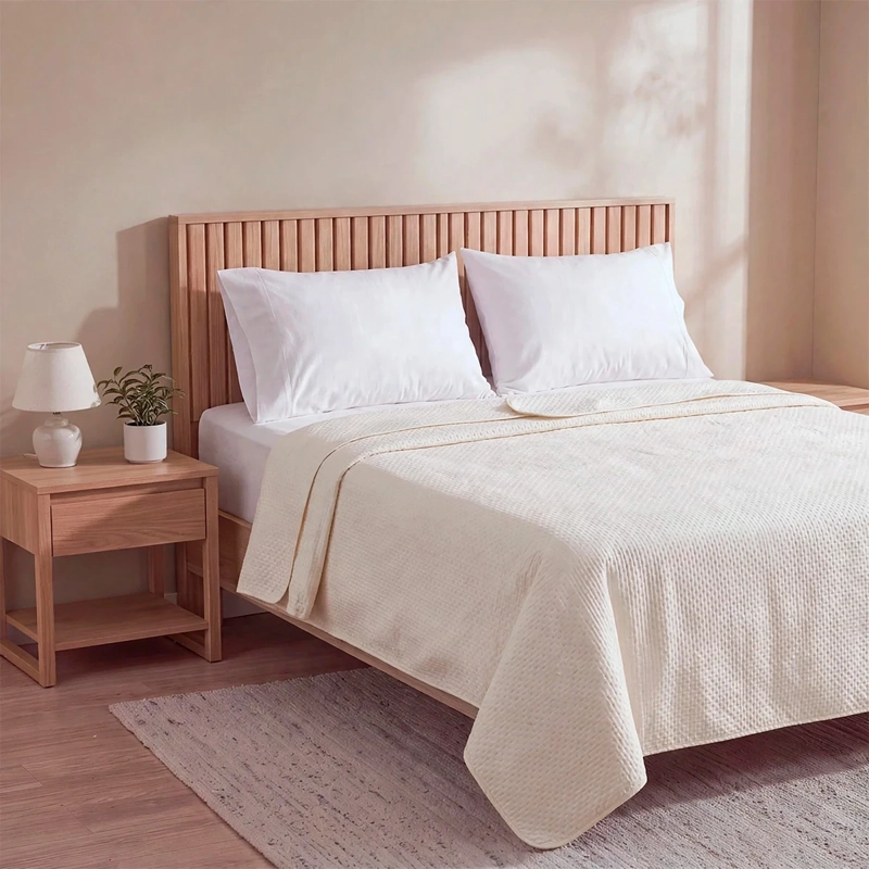 CUBRECAMA RIPLEY HOME PROMO KING BLANCO - 2