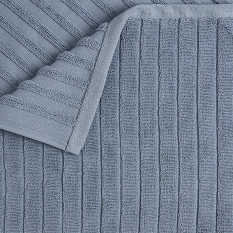 TOALLA DE BAÑO RIPLEY HOME JACQUARD AZUL - 5