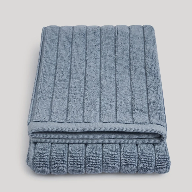 TOALLA DE MANO RIPLEY HOME JACQUARD AZUL - 4