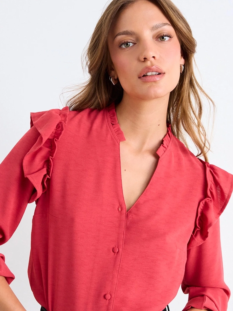BLUSA MUJER IO MANGA LARGA - 4