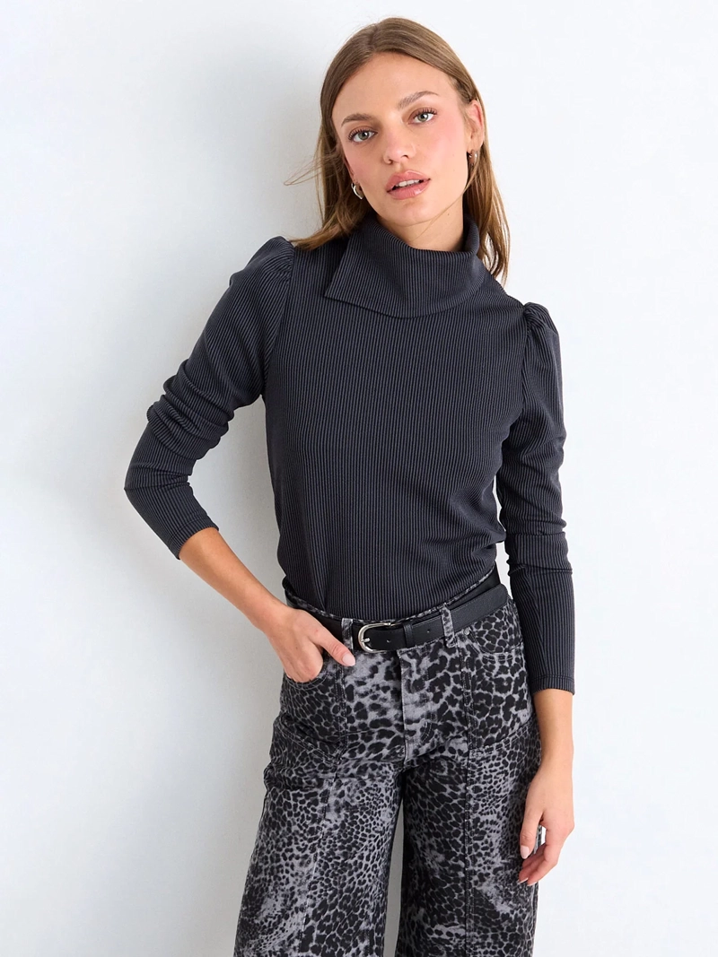 POLERA MUJER IO ALGODÓN  - 1