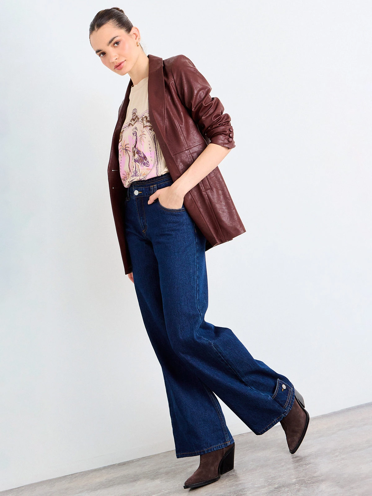 POLERA MUJER IO ALGODÓN  - 2