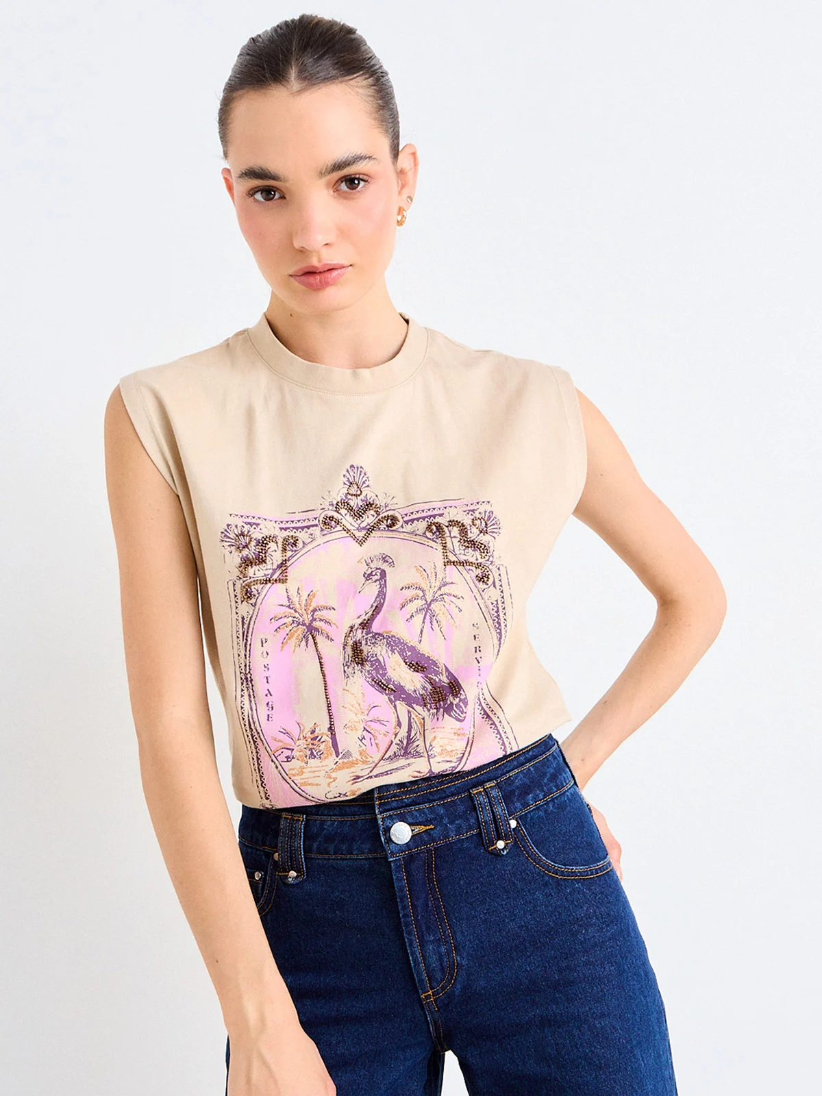 POLERA MUJER IO ALGODÓN  - 3