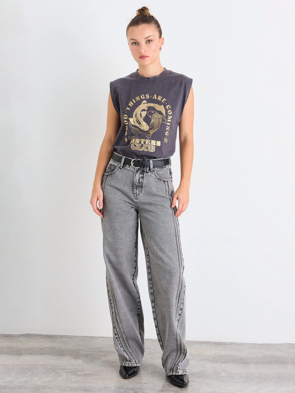 POLERA MUJER IO ALGODÓN  - 1