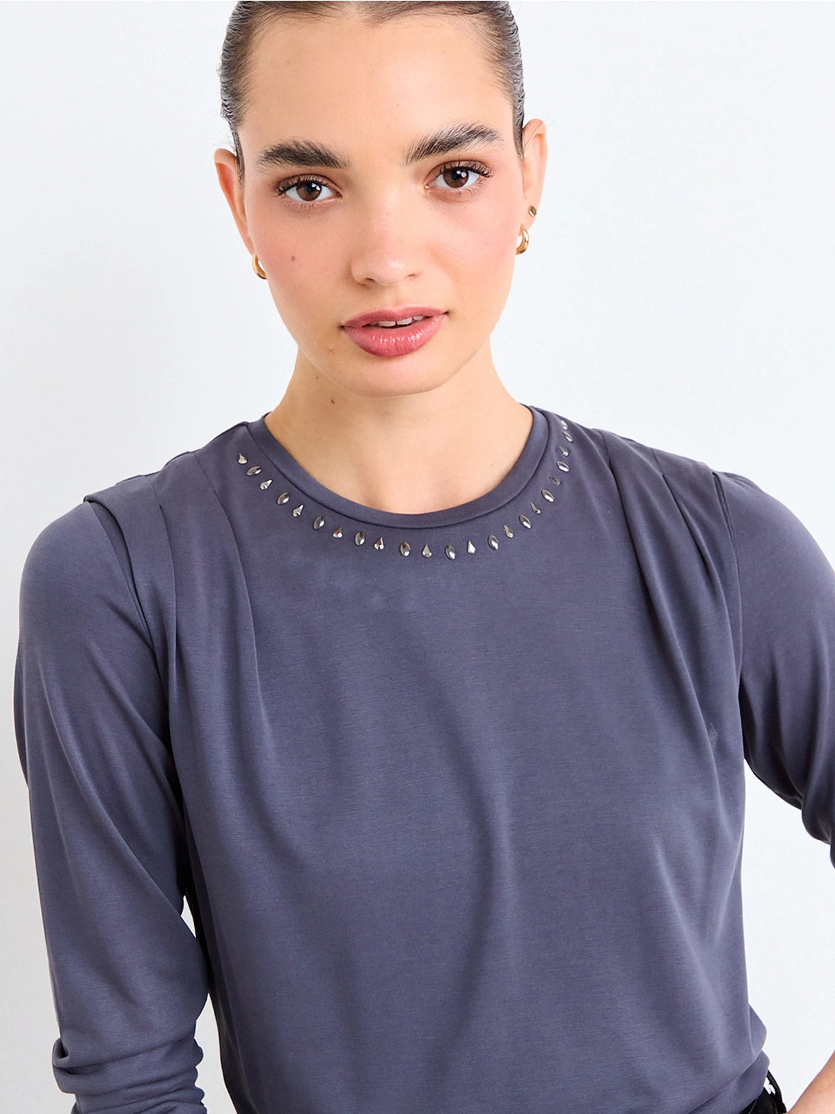 POLERA MUJER IO MANGA LARGA - 4