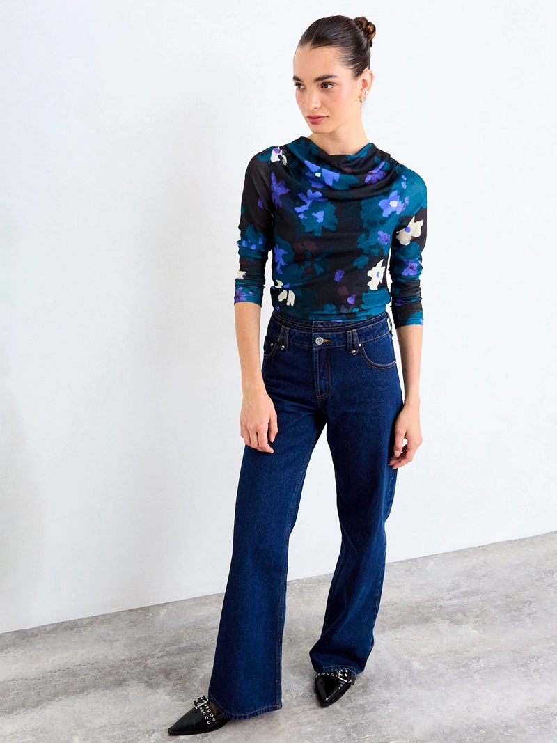 POLERA MUJER IO ESTAMPADA - 2