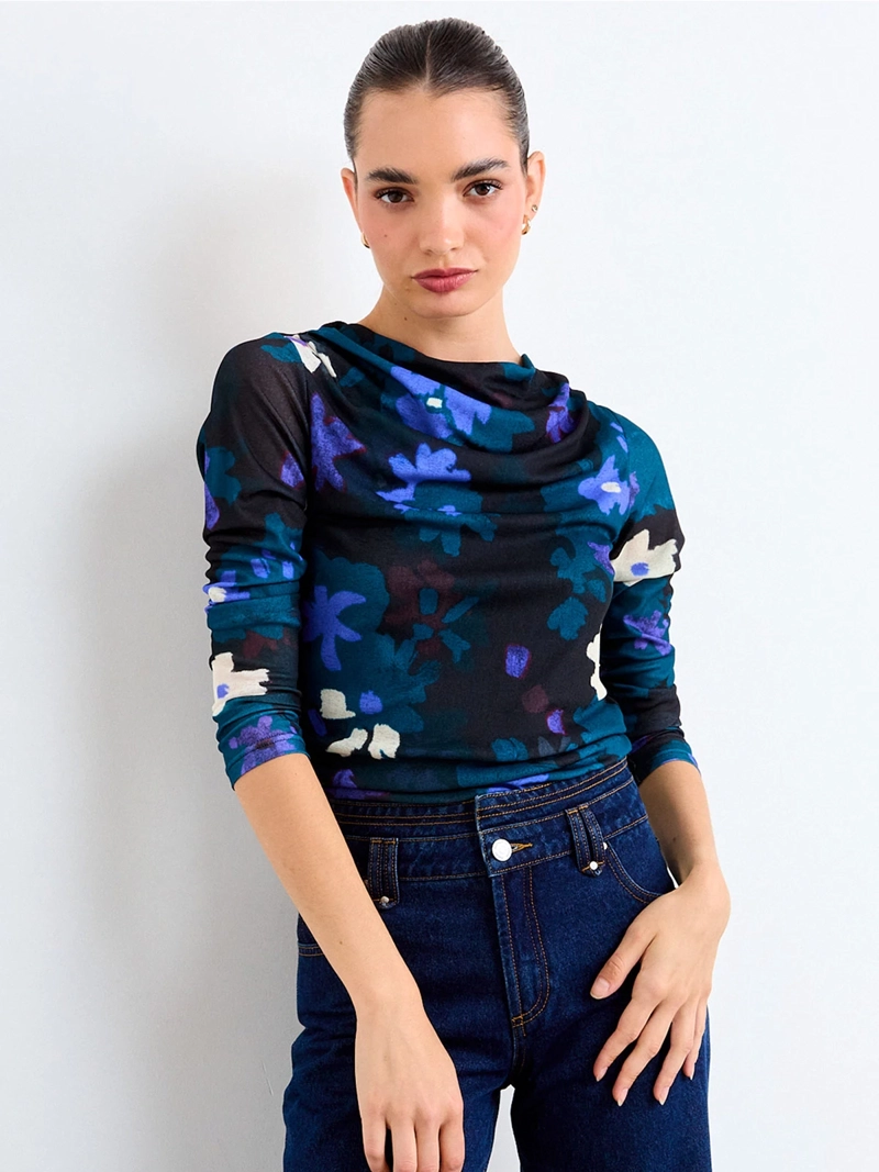 POLERA MUJER IO ESTAMPADA - 3