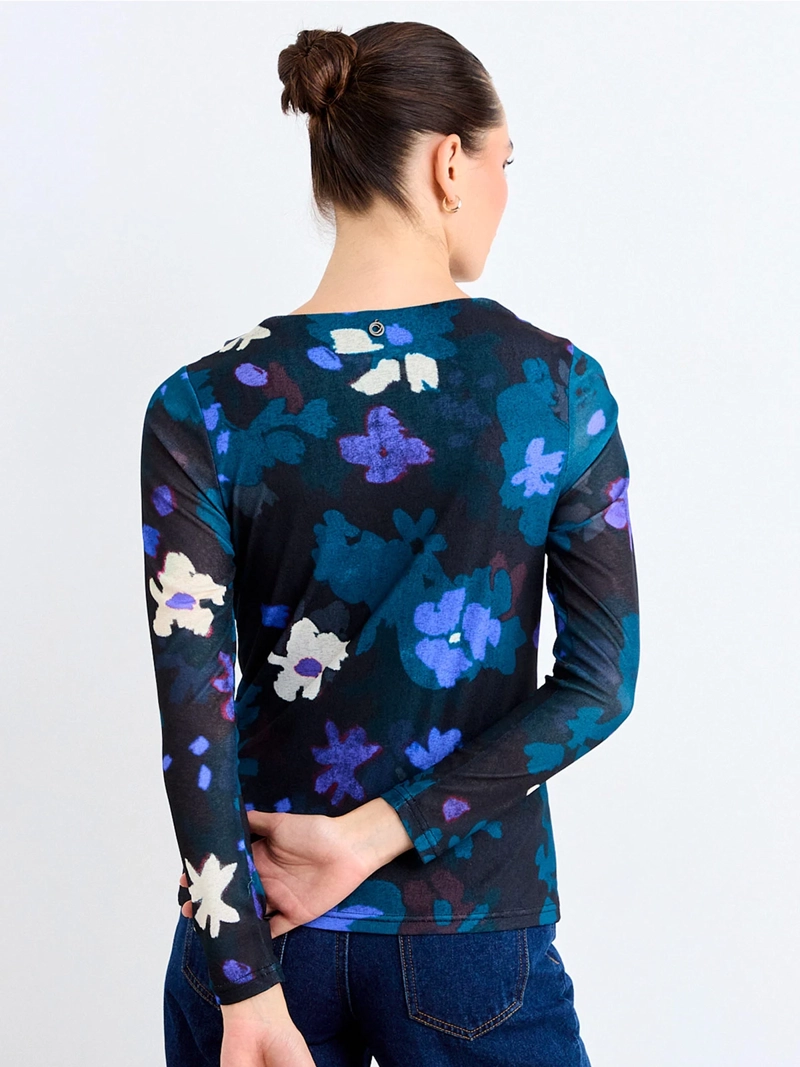 POLERA MUJER IO ESTAMPADA - 4