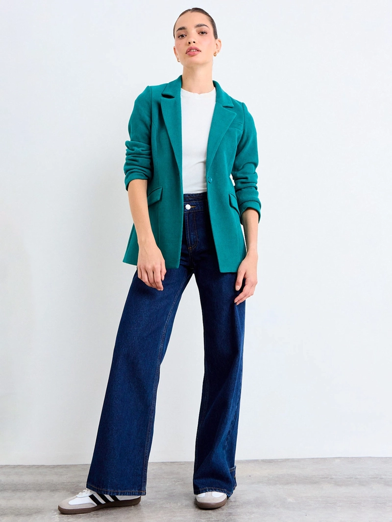 BLAZER MUJER IO TELA DE PUNTO - 1