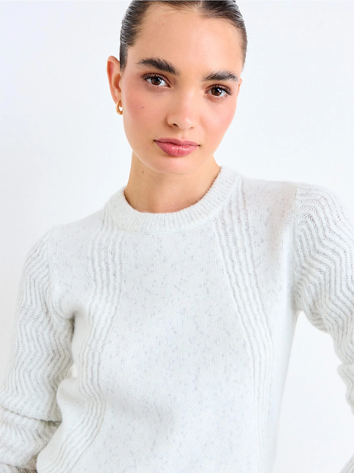 SWEATER MUJER IO CUELLO REDONDO - 5