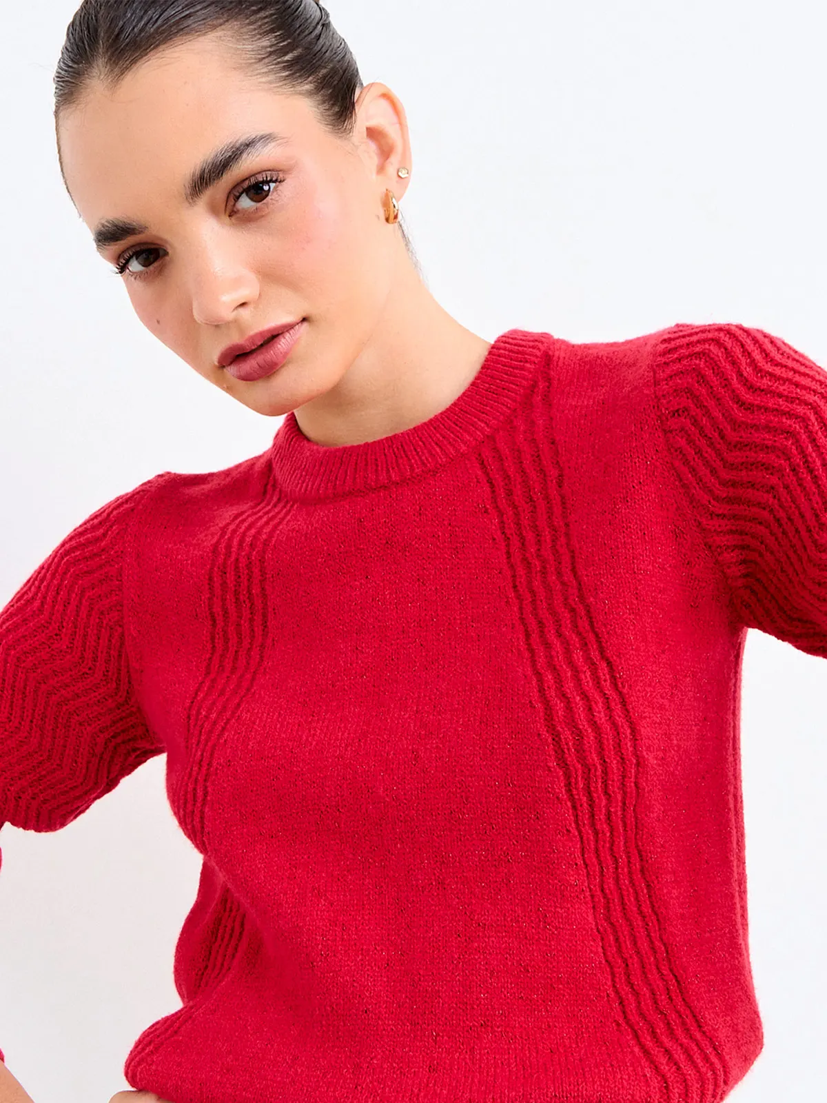 SWEATER MUJER IO CUELLO REDONDO - 5