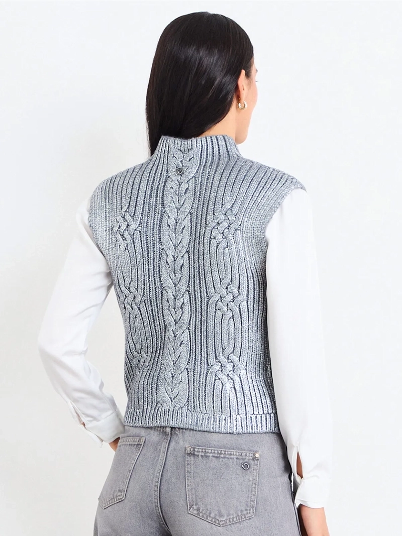 SWEATER MUJER IO SIN MANGAS - 4