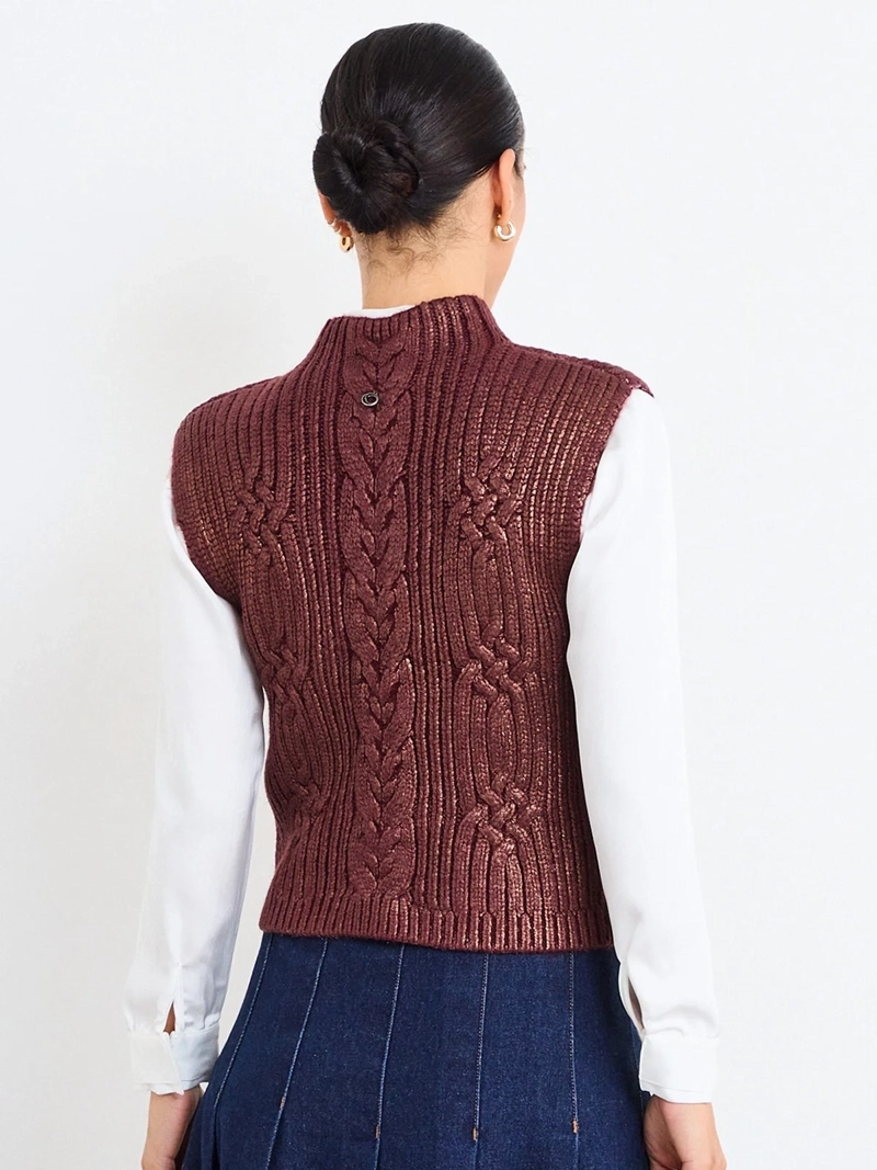 SWEATER MUJER IO SIN MANGAS - 3