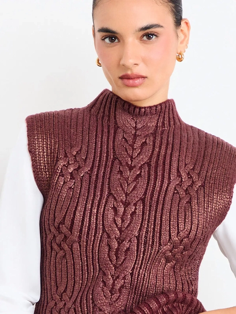 SWEATER MUJER IO SIN MANGAS - 4