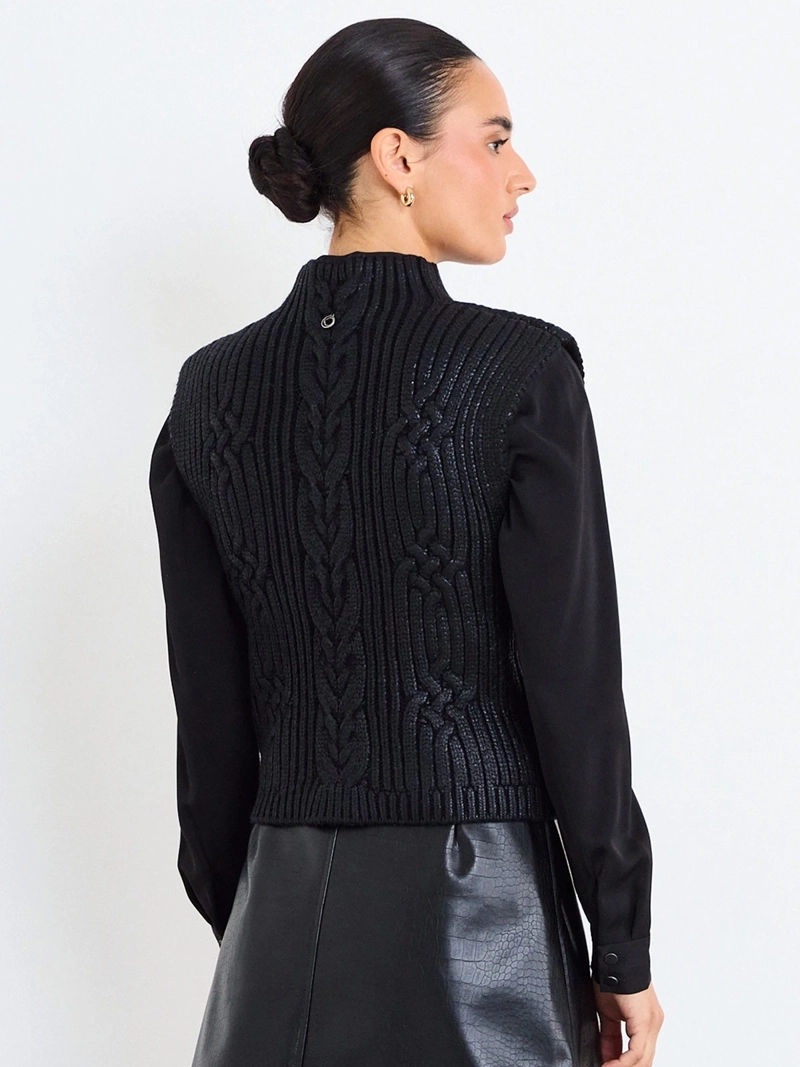 SWEATER MUJER IO SIN MANGAS - 3