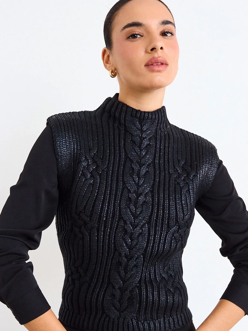 SWEATER MUJER IO SIN MANGAS - 4
