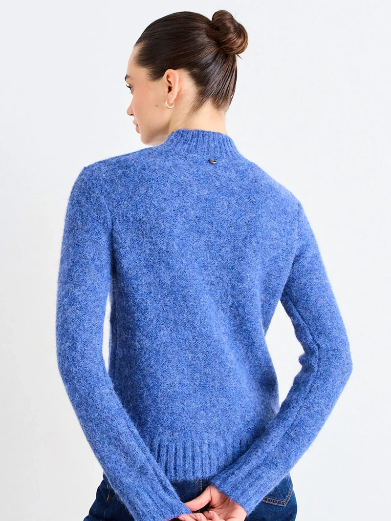 SWEATER MUJER IO MOAIR TRENZADO - 4
