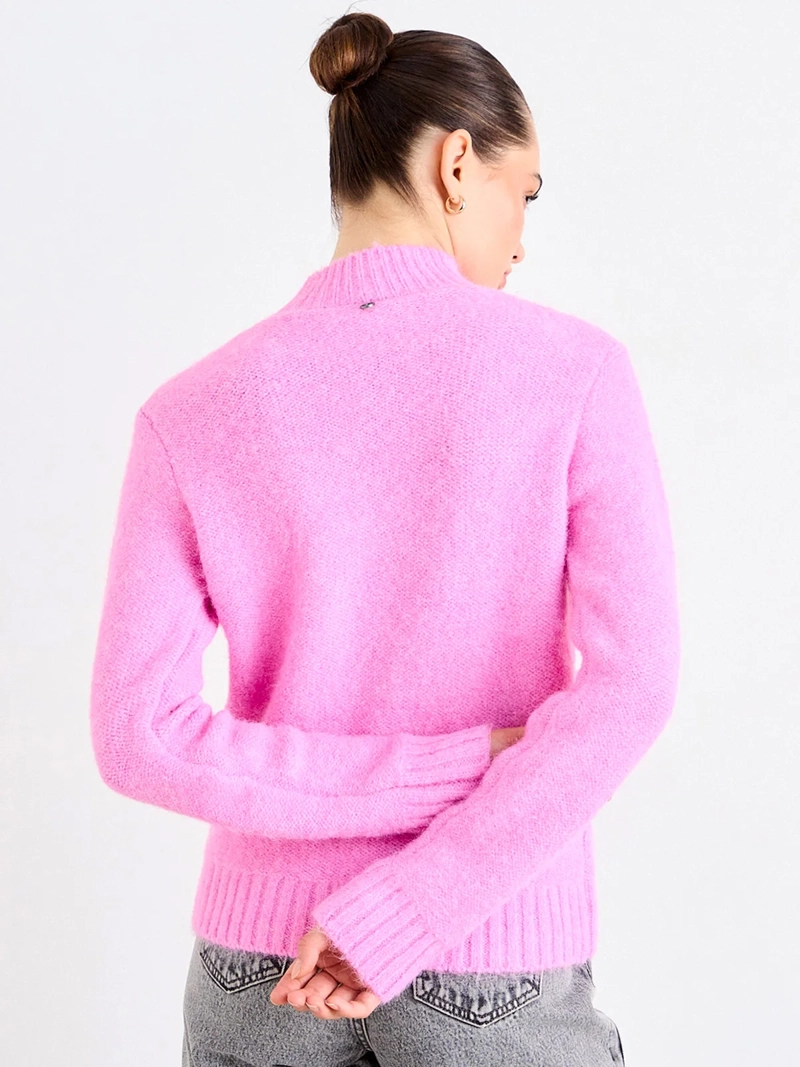 SWEATER MUJER IO MOAIR TRENZADO - 4