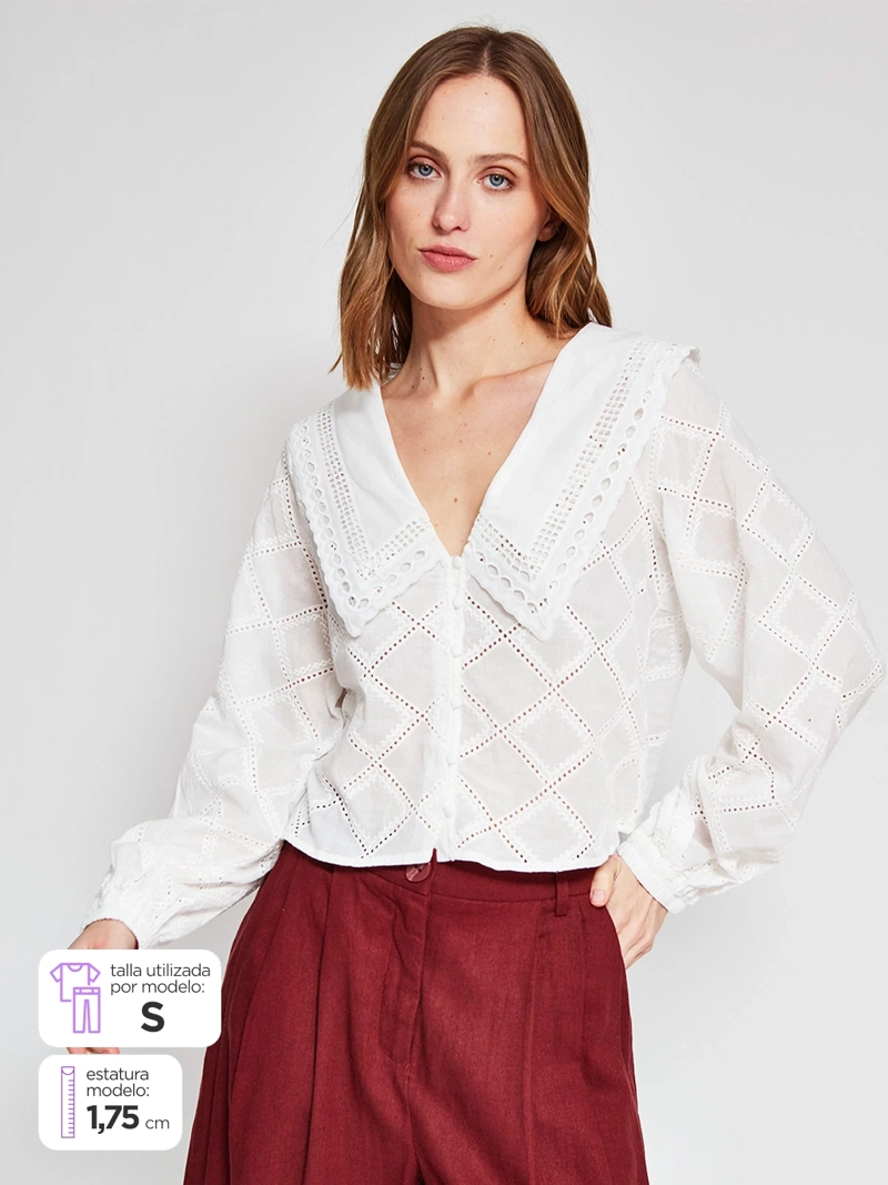 BLUSA MUJER MARQUIS BOTONES - 1
