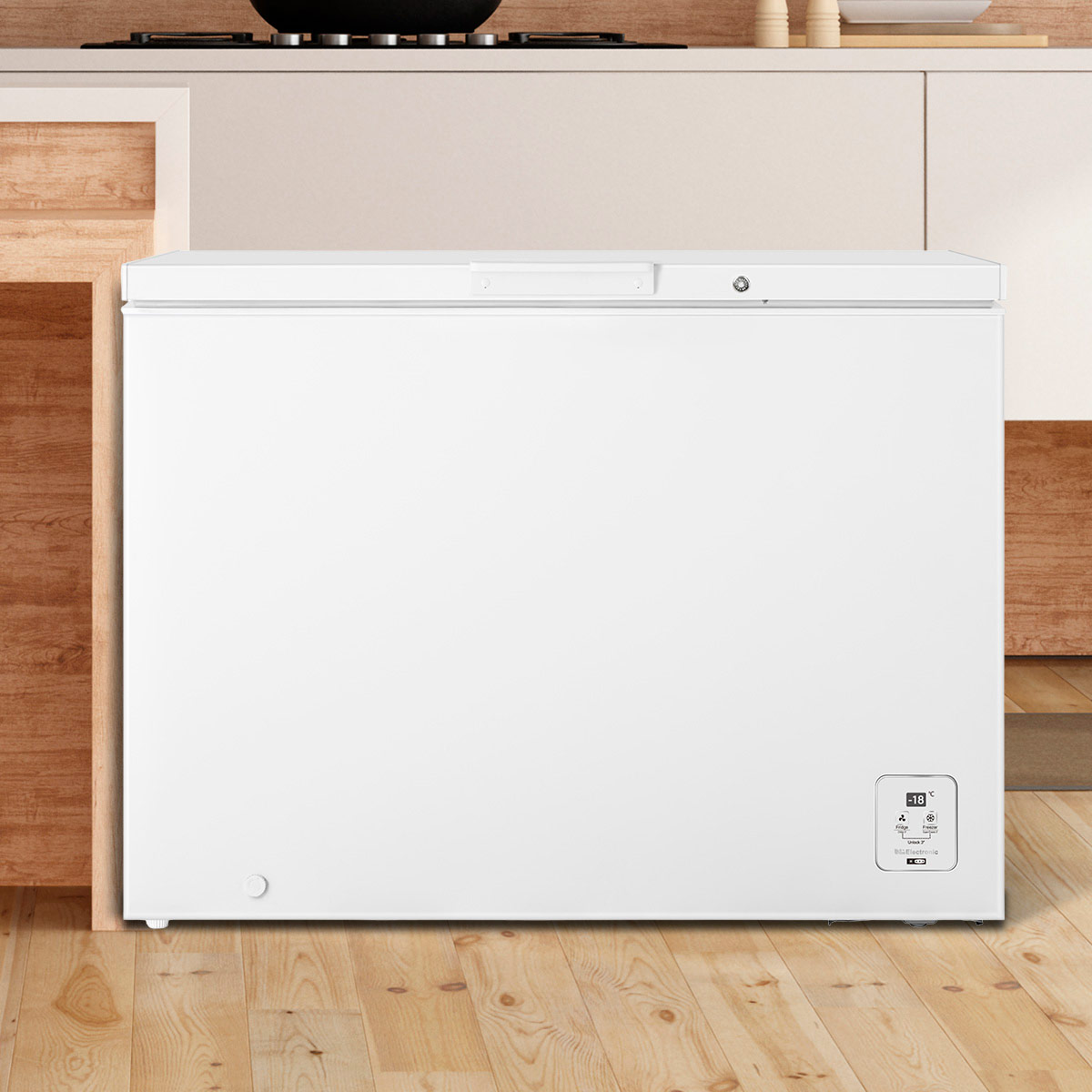 CONGELADOR HORIZONTAL HISENSE FT300N1AWF 297L FRÍO DIRECTO BLANCO - 5